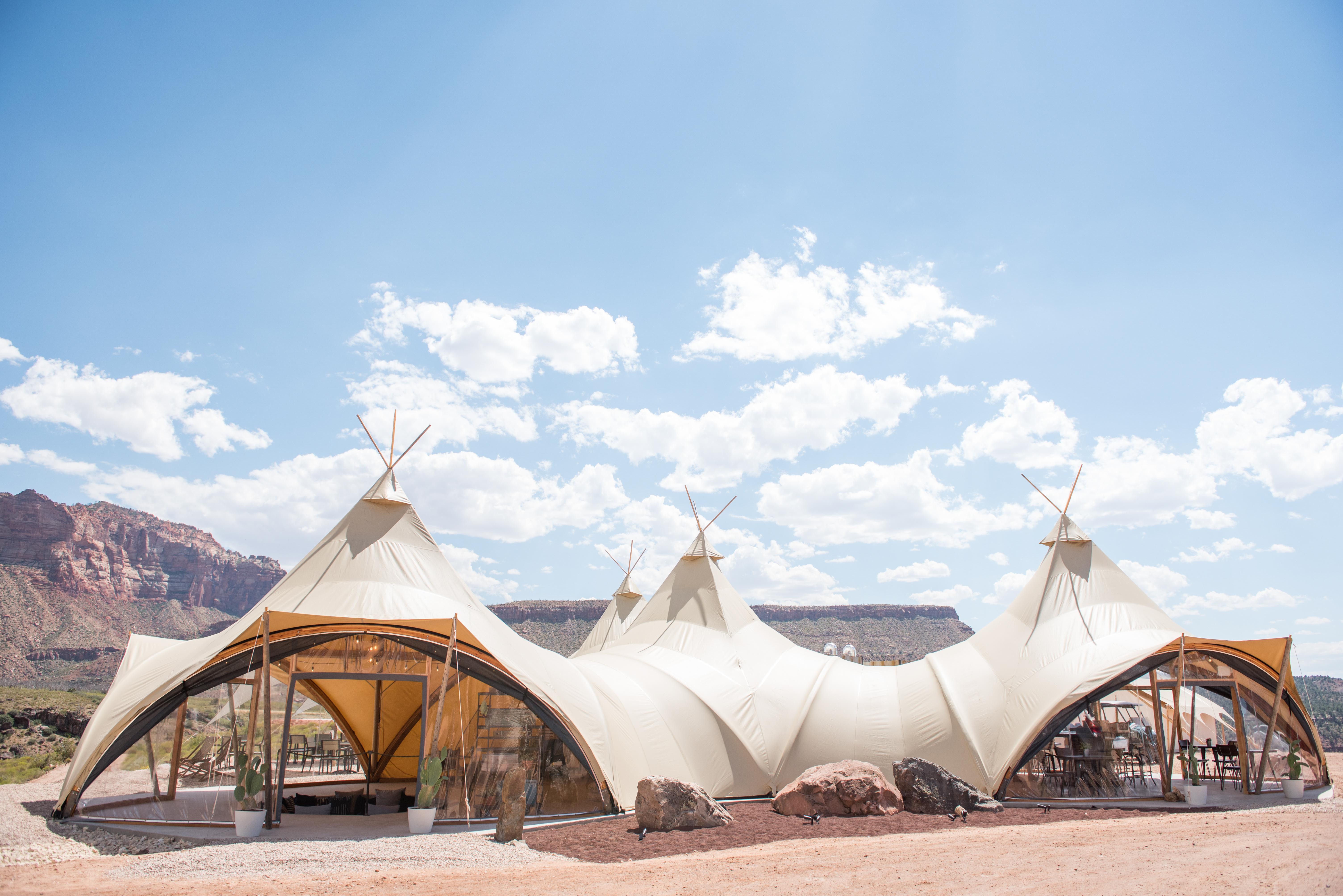 Under Canvas Zion Virgin Exterior foto