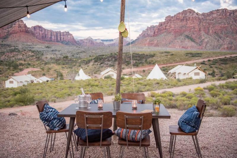 Under Canvas Zion Virgin Exterior foto